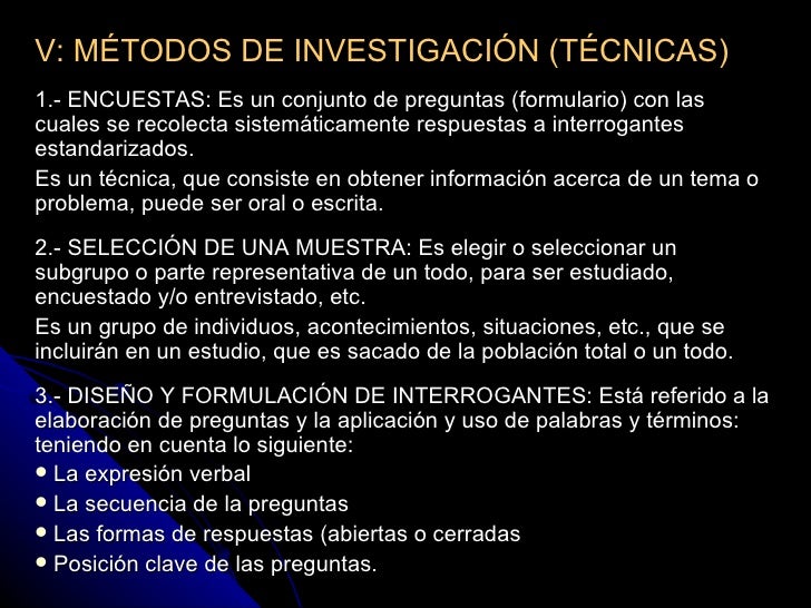 Metodos de investigacion sociologia