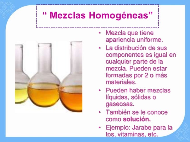 Metodos de separacion de mezclas