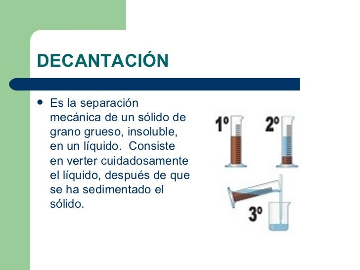 Metodos Fisicos Separación Mezclas