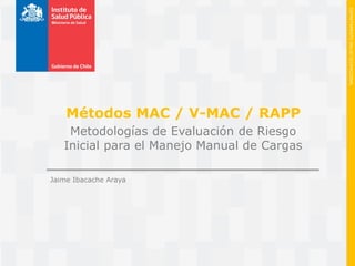 Mac Rapp Metodos mac v_mac_rapp_metodologias_de_e (1) | PDF