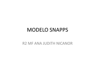 Snapps Pdf METODO SNAPPS.pptx