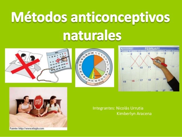 Ventajas De Los Métodos Anticonceptivos Naturales es.slideshare.net