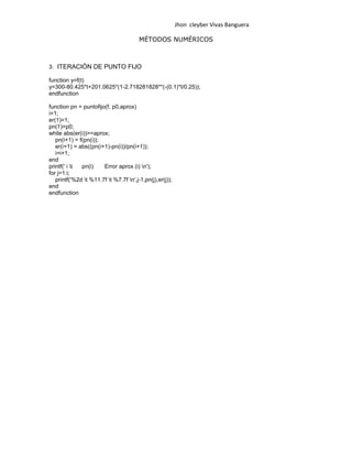 Metodos Numericos(Segundo Taller De Aplicadas)