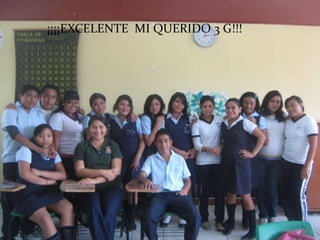 ¡¡¡¡EXCELENTE MI QUERIDO 3 G!!!
 