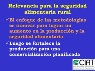 Metodos participativos acdi honduras julio-11