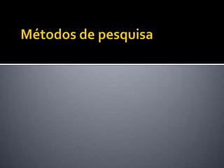 Definição da amostragemPessoas, locais ou documentos PROPOSITADAMENTE selecionados para estudoCritério: fontes que melhor auxiliarão o pesquisador a entender o problema de pesquisaOs quatro aspectos a definir:Cenário: onde a pesquisa vai ocorrer?Atores: quem serão os observados ou entrevistados?Eventos: o que os atores estarão fazendo enquanto forem observados ou como serão entrevistados?Processo: a natureza evolutiva dos eventos vividos pelos atores dentro do cenárioQualiCRESWELL, John W.  Projeto de pesquisa: métodos qualitativo, quantitativo e misto. 2.ed. Port Alegre: Artmed, 2007. p. 36