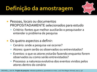 Alguns parâmetros práticos para planejamentoUm relato da minha experiência particular:Quanto mais amplas as questões, mais tempo os entrevistados demoram para respondê-las.As entrevistas que conduzi com um roteiro semi-estrutrado com 10 perguntas gerais durava, em média, 1 horaRecomenda-se que as entrevistas não ultrapassem 1h e meia1 hora de entrevista produz, em média, 13 páginas de transcrição1 hora de entrevista é transcrita, em média, em 6 horasDica: programa para gravação de entrevistas: Audacity (disponível em: http://audacity.sourceforge.net/?lang=pt)Quali