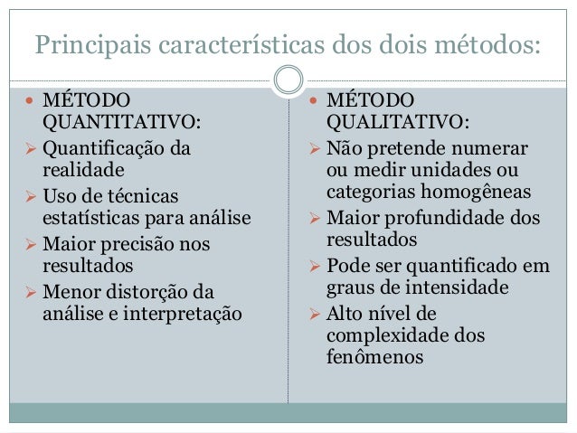 MÉTODOS QUANTITATIVOS E QUALITATIVOS DE PESQUISA