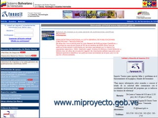 www.miproyecto.gob.ve
                        4
 
