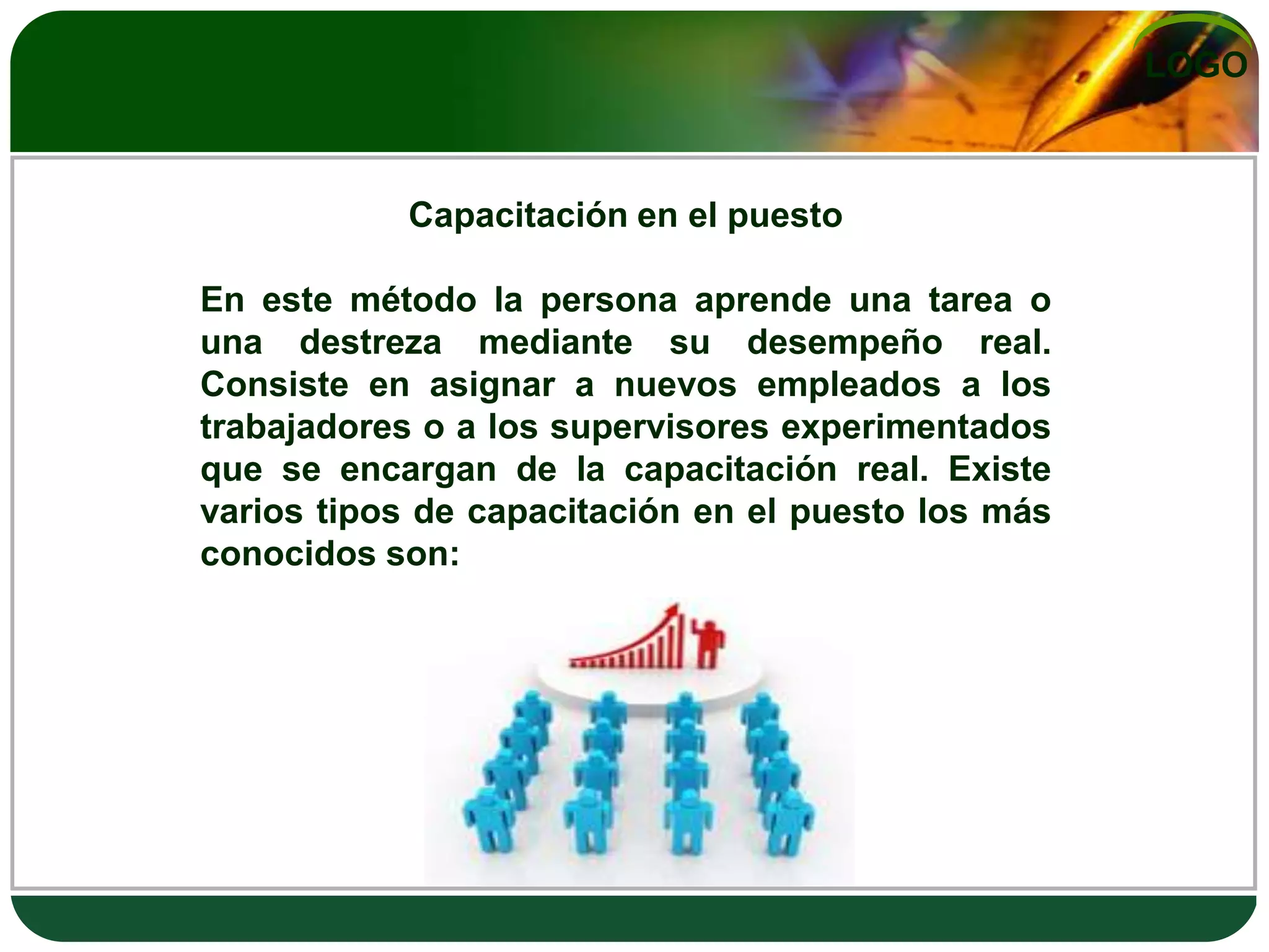 Metodos y tecnicas de capacitacion y desarrollo | PPTX