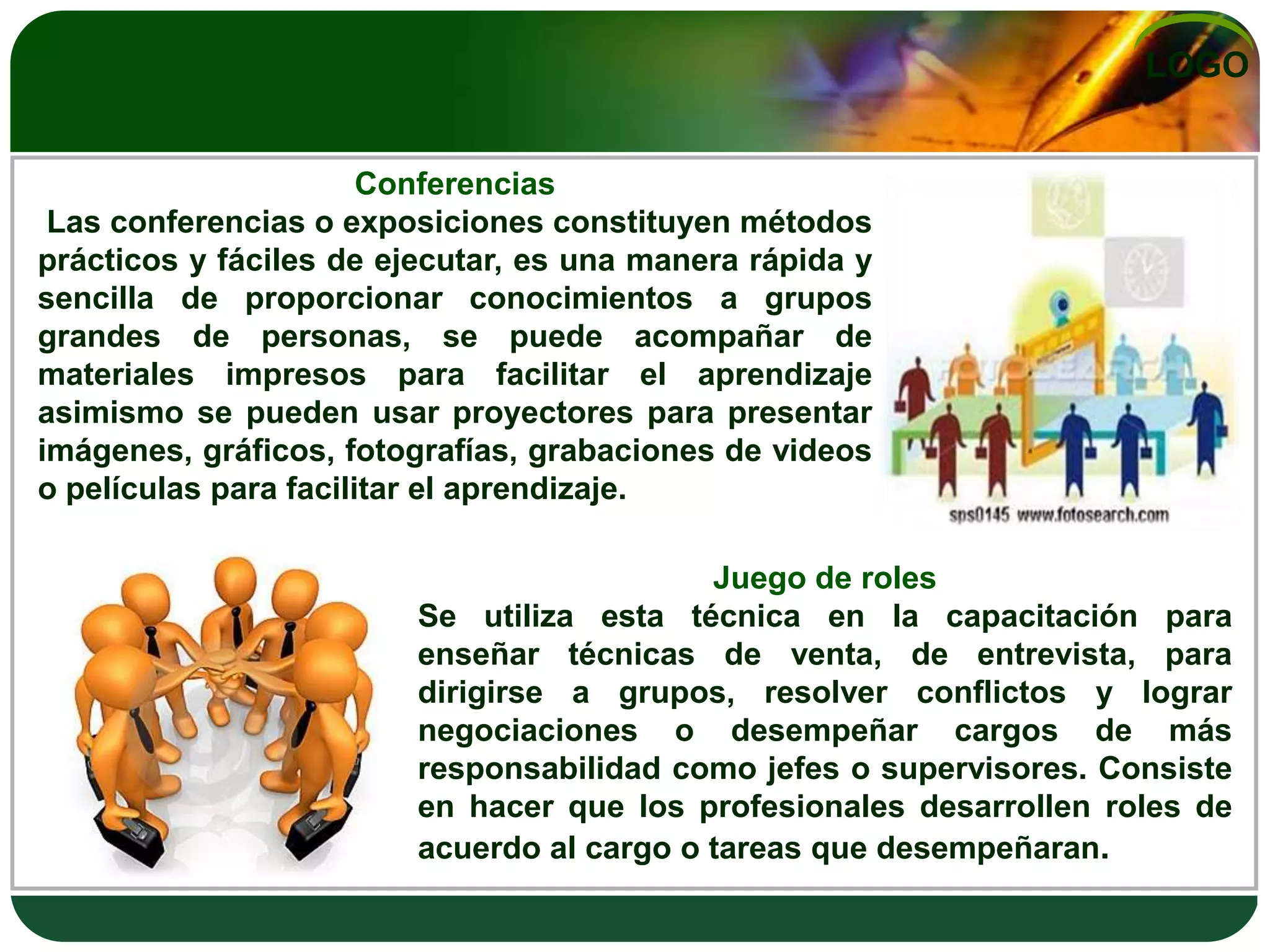 Metodos y tecnicas de capacitacion y desarrollo | PPTX
