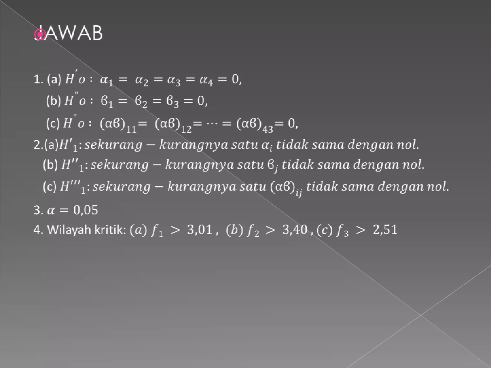 Anova Dua Arah | PPTX