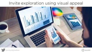 @everydaykanban
Invite exploration using visual appeal
 