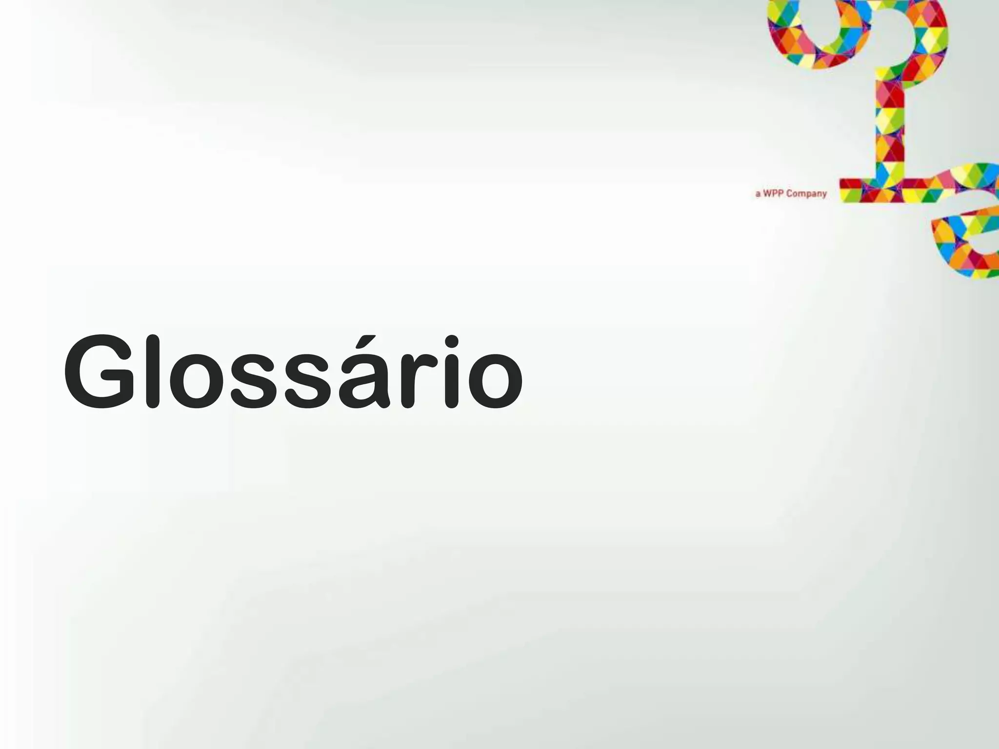 Glossário

 