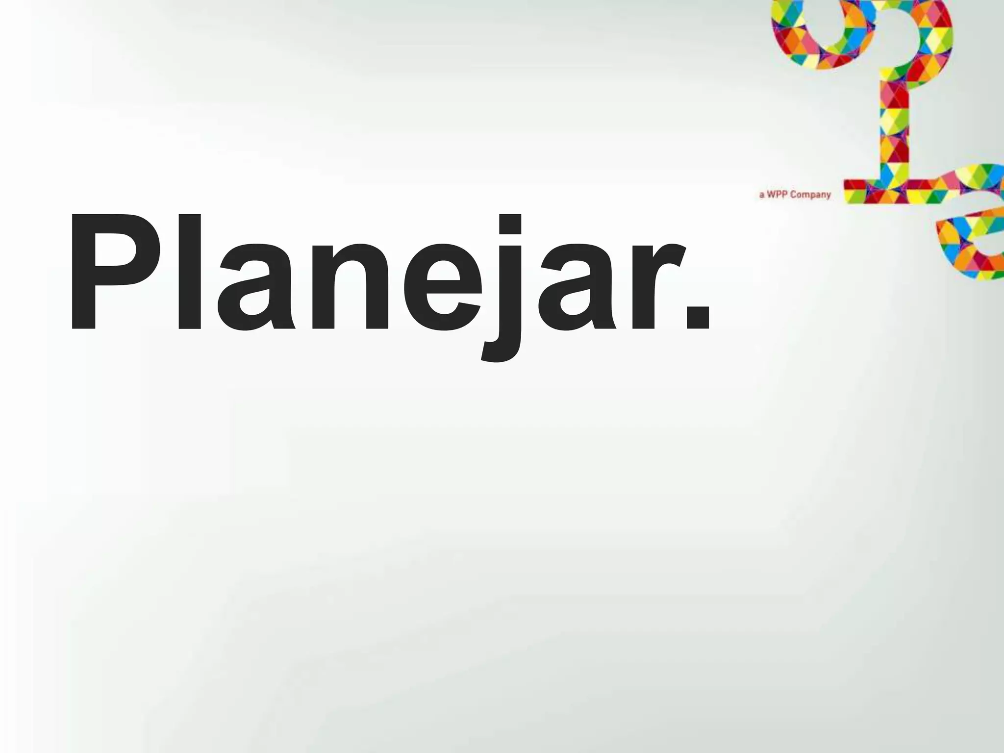 Planejar.

 