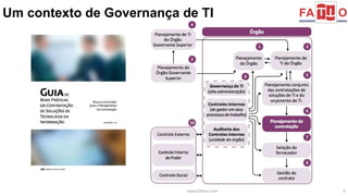 Um contexto de Governança de TI 
www.fattocs.com 6 
 