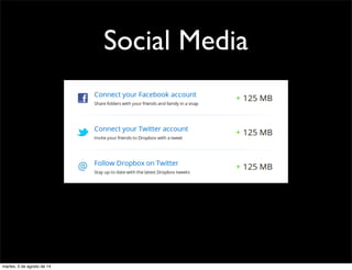 Social Media
martes, 5 de agosto de 14
 