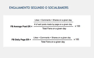 ENGAJAMENTO SEGUNDO O SOCIALBAKERS
 