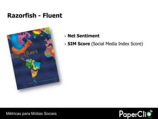 Razorfish - Fluent


                               › Net Sentiment
                               › SIM Score (Social Med...