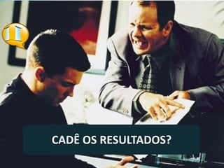 CADÊ OS RESULTADOS?
 