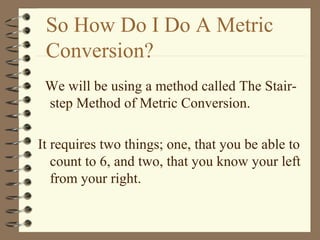 Metricconversion | PPT