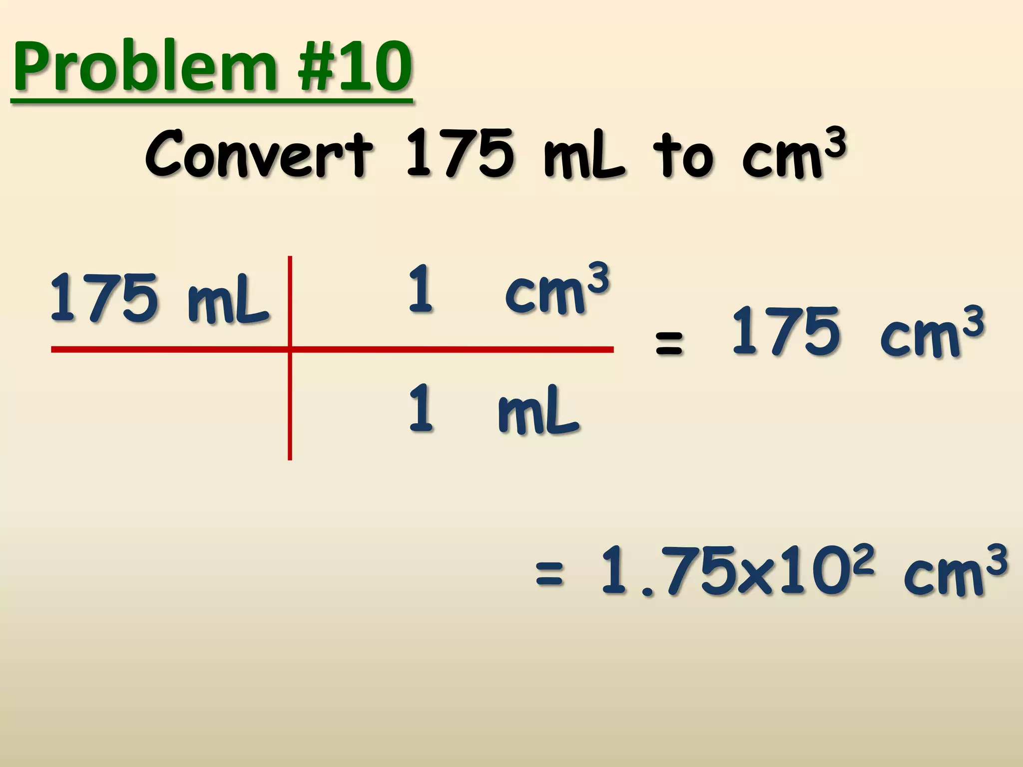 Metric Conversion Practice Metric Conversion Practice