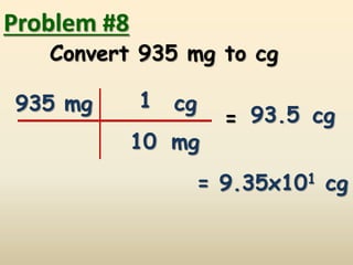 Metric conversionpractice | PPT