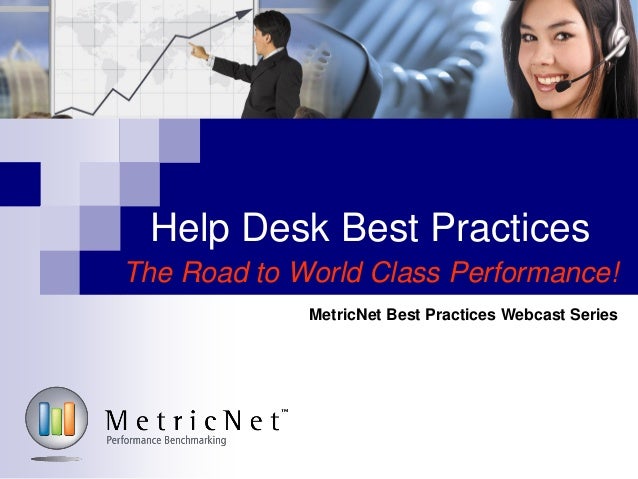 Free Help Desk Training Series Help Desk Best Practices Metricnet
