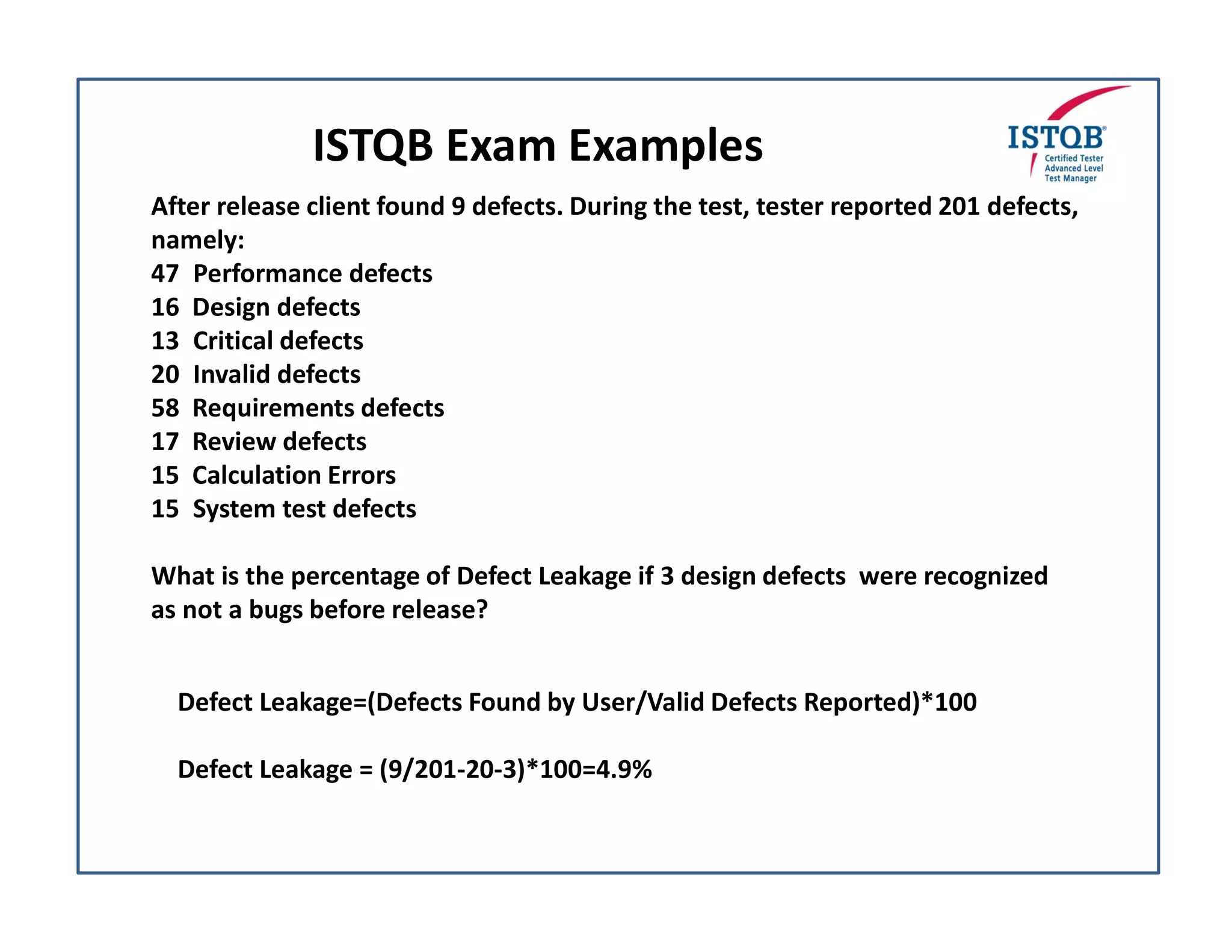 Software Testing Metrics | PDF