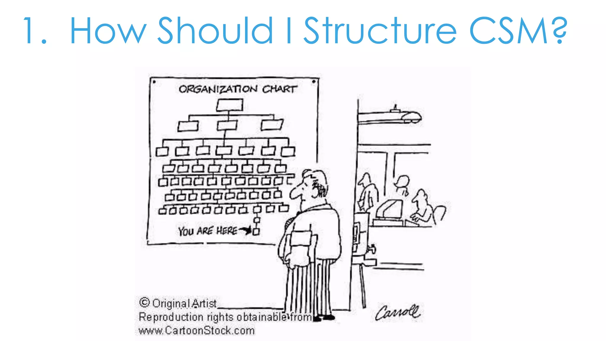 1. How Should I Structure CSM?
 