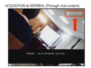 linkedin.com/in/polvallssoler! @polvallssoler! slideshare.net/polvallssoler!
ACQUISITION & REFERRAL (﴾Through viral content)﴿
 