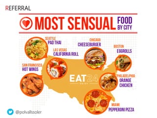 linkedin.com/in/polvallssoler! @polvallssoler! slideshare.net/polvallssoler!
REFERRAL
@polvallssoler
 