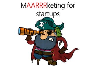 linkedin.com/in/polvallssoler! @polvallssoler! slideshare.net/polvallssoler!
MAARRRketing for
startups
 