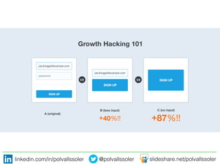 linkedin.com/in/polvallssoler! @polvallssoler! slideshare.net/polvallssoler!
 