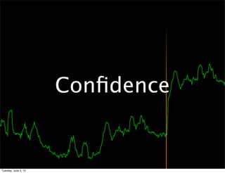 Conﬁdence


Tuesday, June 5, 12
 