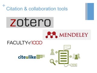 +

Citation & collaboration tools

 