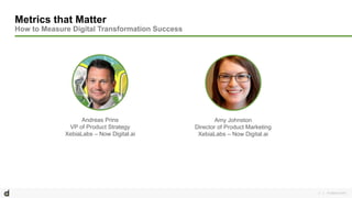Metrics That Matter: How to Measure Digital Transformation Success | PDF