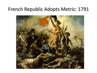 French Republic Adopts Metric: 1791