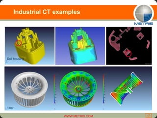 Industrial CT examples Drill housing Filter 