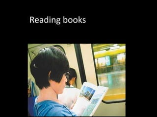 Reading books