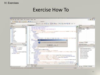 Exercise How To
60
IV. Exercises
 