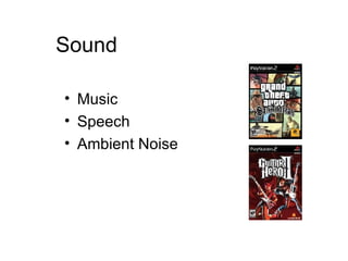 Sound Music Speech Ambient Noise 
