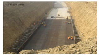 Cut and Cover Method
 