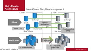 MetroCluster in Clustered Data Ontap | PPTX