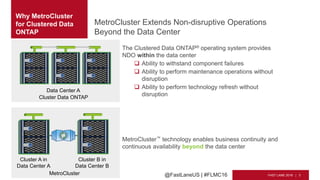MetroCluster in Clustered Data Ontap | PPTX