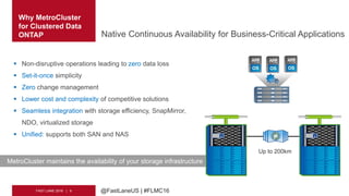 MetroCluster in Clustered Data Ontap | PPTX