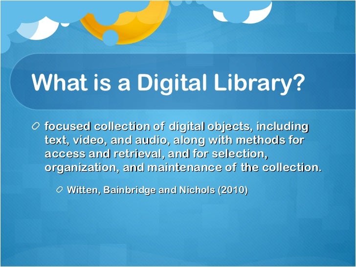 Planning and Managing Digital Library & Archive Projects