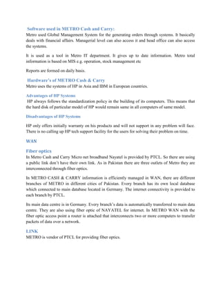 Metro doc | DOCX