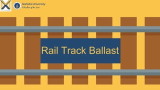 Rail Track Ballast
 