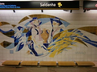 Subway in Lisbon 